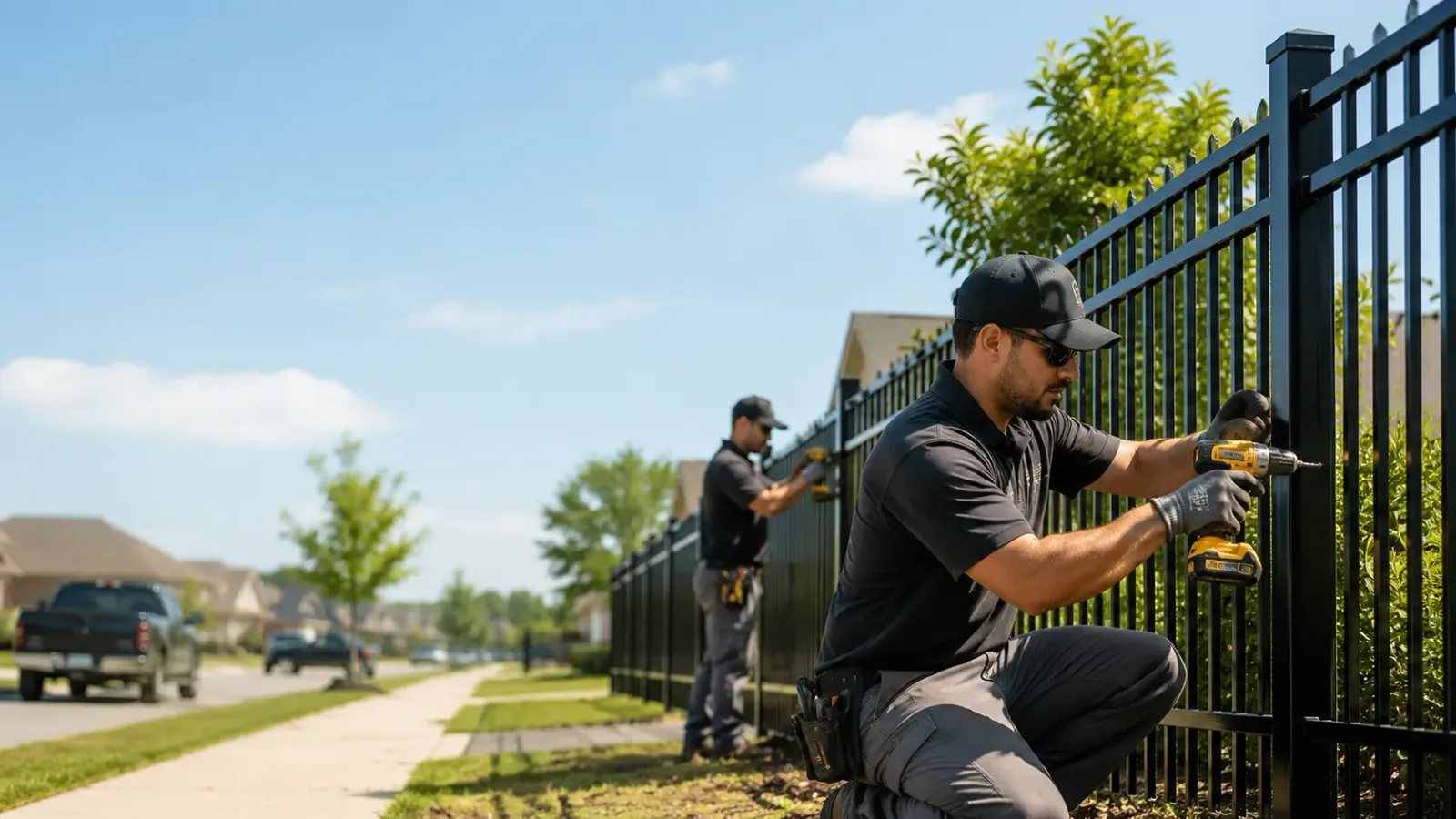 Metal Fence Installation in Whitney, TX